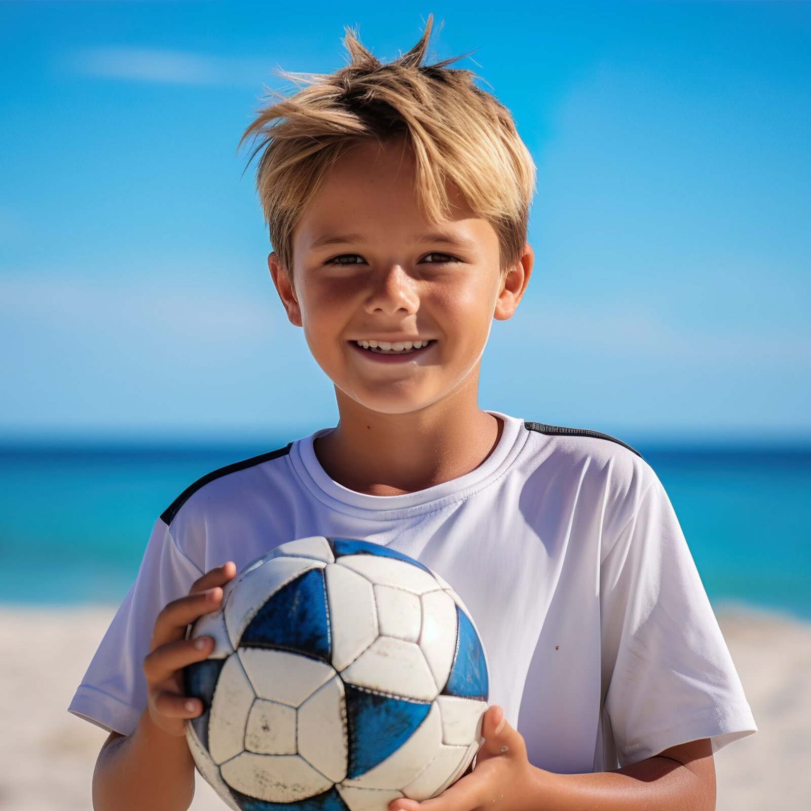 Healthy sport lifestyle for kids concept